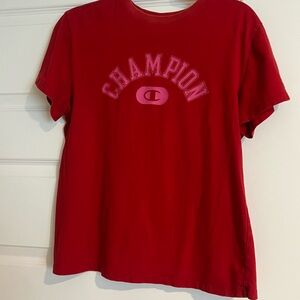 Champion Classic Red Tee